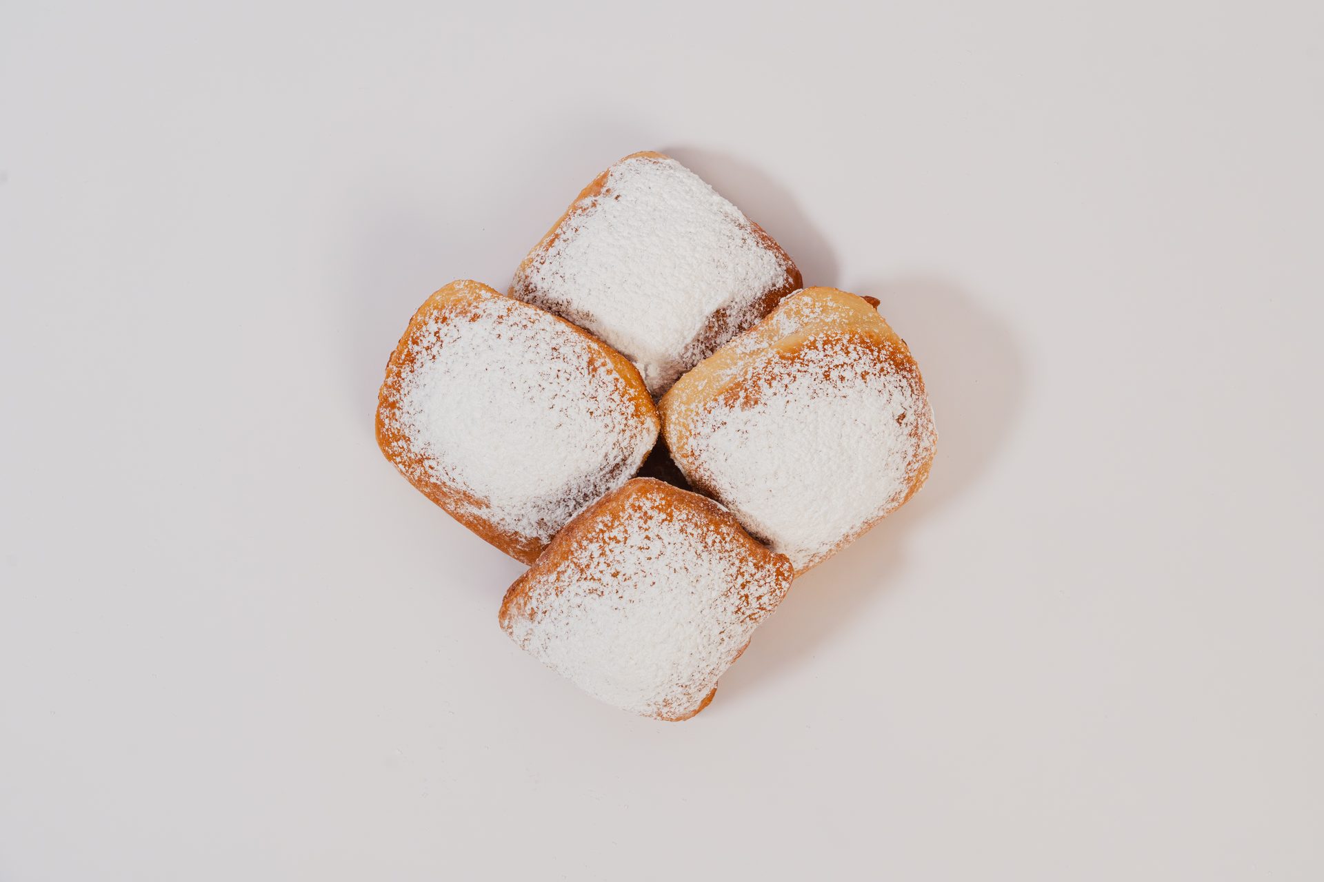 Pair your drink with beignets