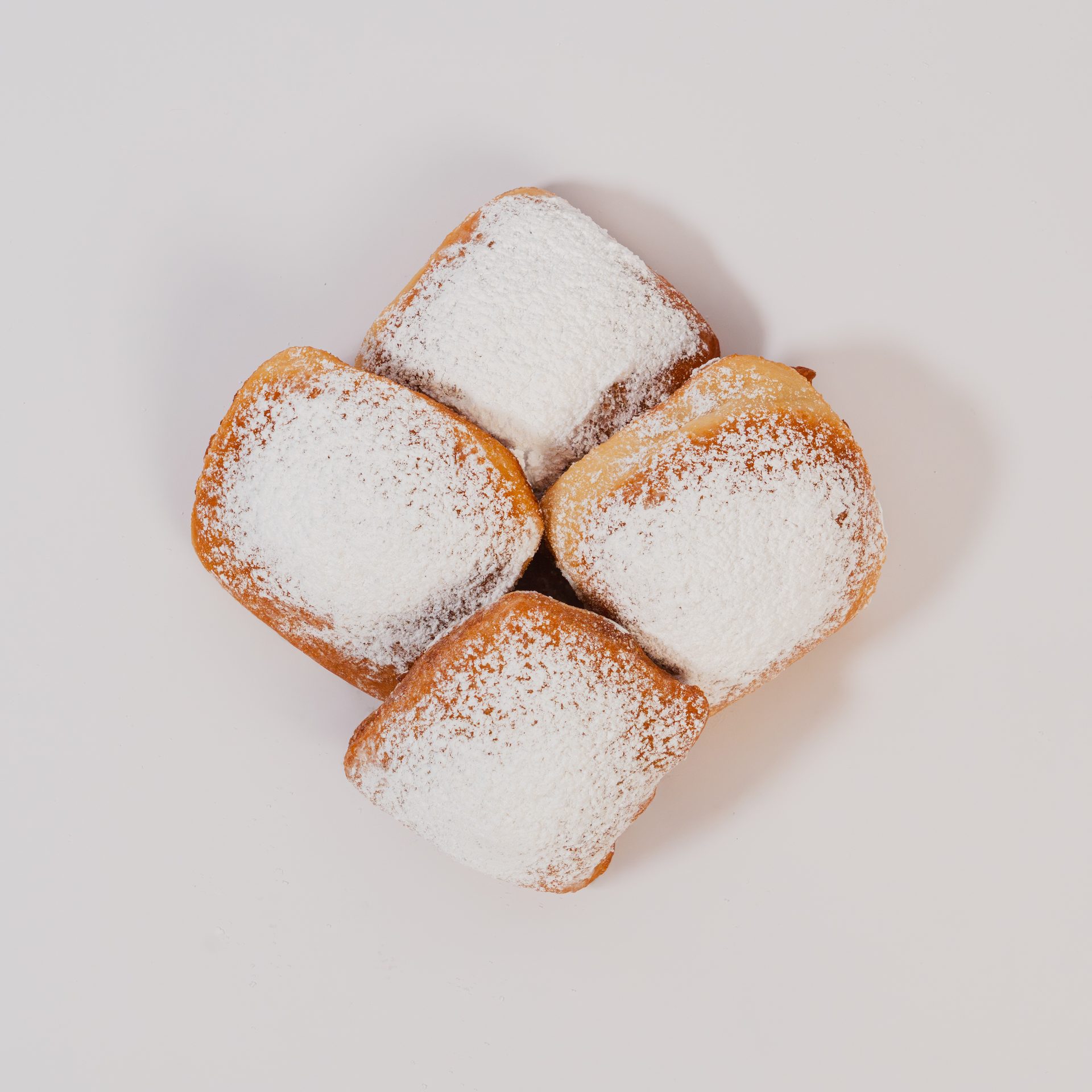 Pair your drink with beignets