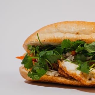 Fried Eggs Banh Mi