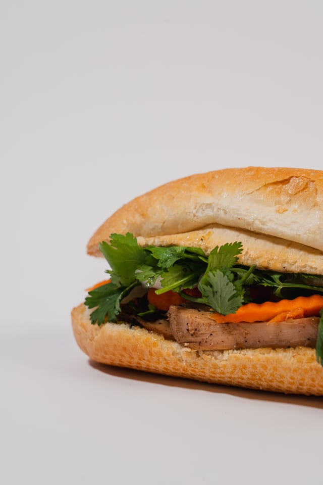 Grilled Chicken Banh Mi.